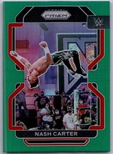 2022 PANINI PRIZM PRIZMS GREEN #143 NASH CARTER