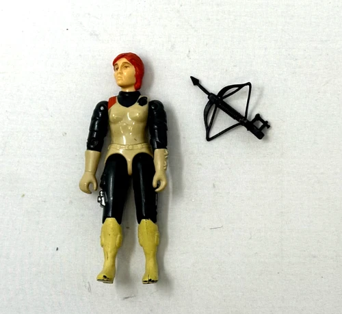GI JOE ARAH Scarlett Figure Swivel Arm Complete  1983 Vintage