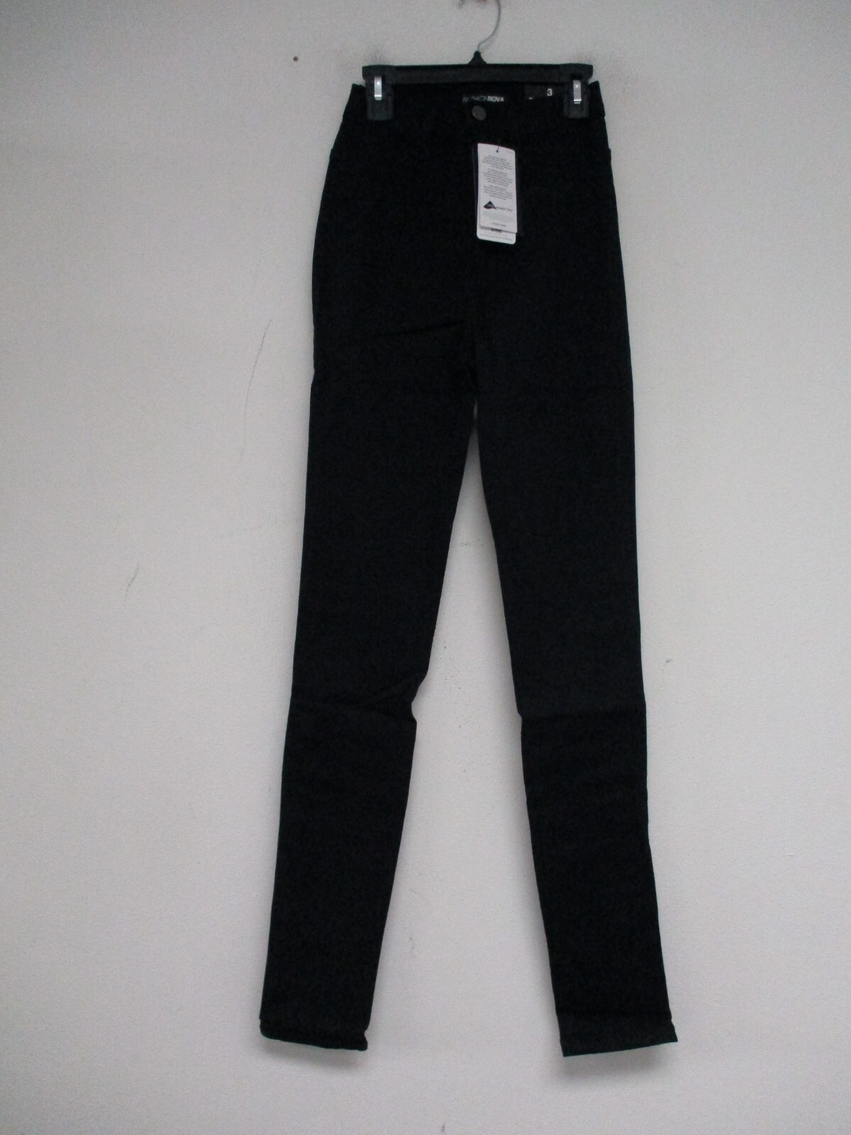 Women's Size 3 Black Skinny Stretch Denim 25x30 P1113