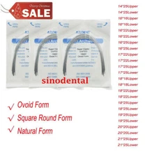 Dental Ortho Super Elastic NITI Rectangular Arch Wire Ovoid Natural Form AZDENT