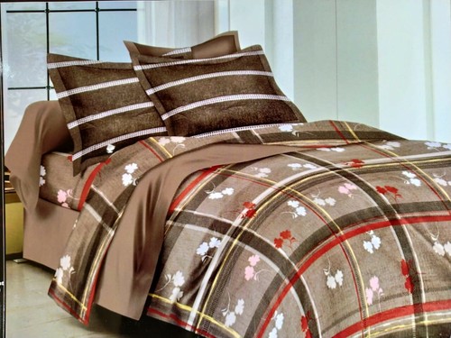Pure Cotton Double Bed sheet King Size 