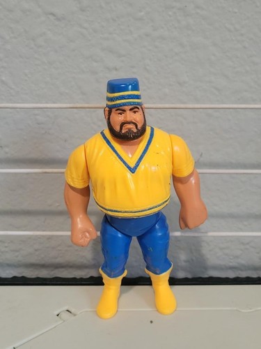 1990 Hasbro WWF Akeem with Body Slam! Series 1 Wre...