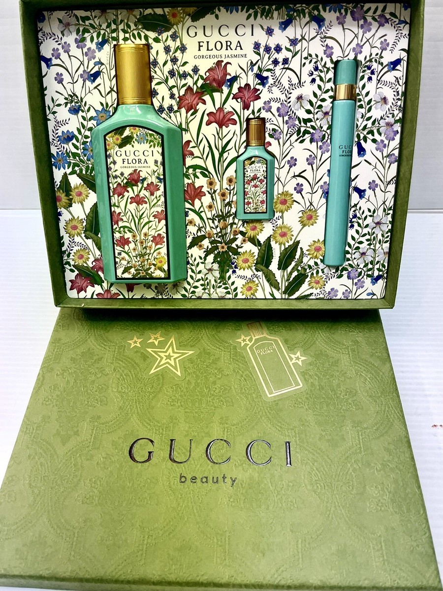 Gucci Flora Gorgeous Jasmin Gift Set | eBay