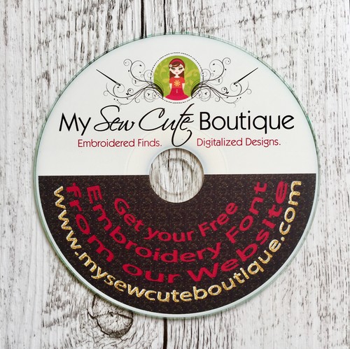 Edwardian Font Machine Embroidery Designs CD | Embroidery Font 12 Sizes IMPFCD19 - Picture 3 of 3