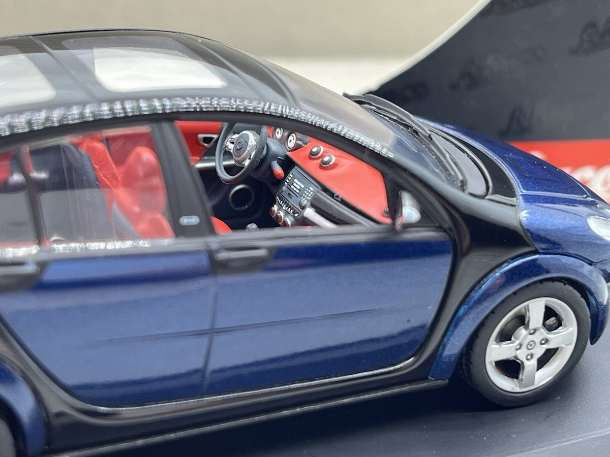 🇺🇦 1:43 Smart ForFour Mercedes 1/43 Blue Black | eBay
