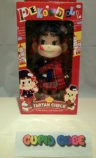 JAPAN FUJIYA PEKO'S DOLL TARTAN CHECK 2008 freeshipping  
