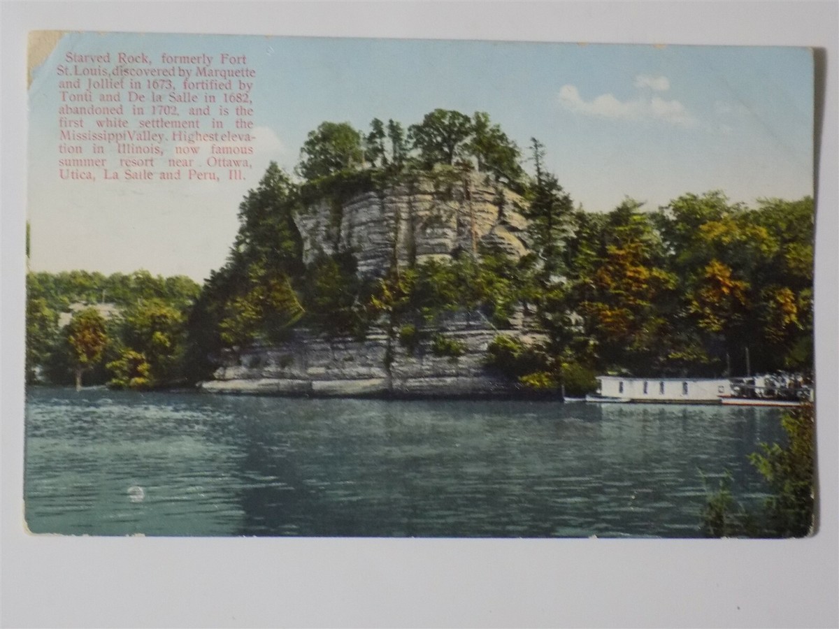 Starved Rock State Park, Illinois IL Formerly Fort Louis