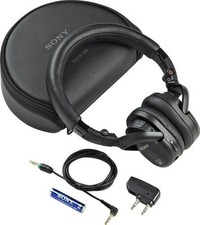 € 139,99+IVA SONY MDR-NC200D Nero Cuffie attive Noise Cancelling - NEW