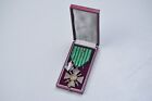 Wwii French Vichy Croix De Guerre In Titled Case w/Vichy Pin