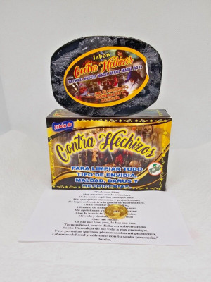 JABON CONTRA HECHIZOS / SOAP AGAINST SPELLS LIMPIA TODO TIPO DE ENVIDIA MALDAD