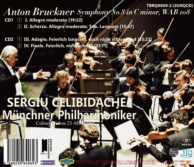 UHQCD] Bruckner Symphony No.8 Limited Edition Celibidache Munchner