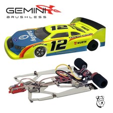 383DZ21 - 1/24 GEMINI Brushless RTR Slot Car 3000Kv PARMA Motor - Dutch Boy 12