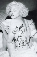 MADONNA Signed Photograph - Pop Star Singer / Vocalist 7"x5" reprint