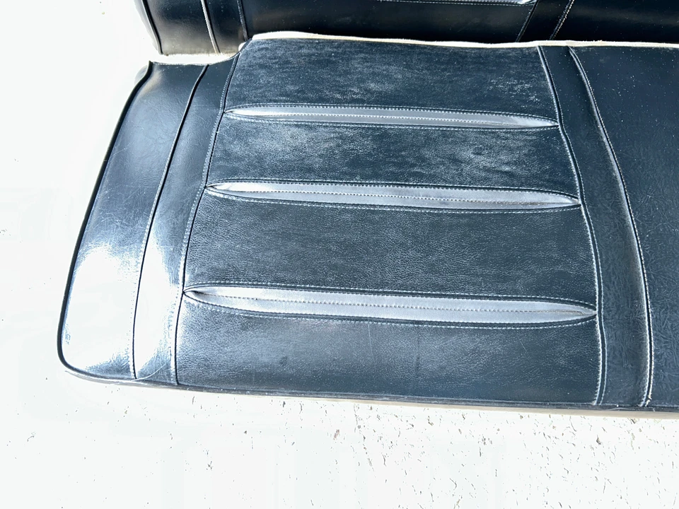 Dodge Charger Coronet Plymouth GTX 1968 Road Runner asientos traseros 68 negro Foto 2 de 4