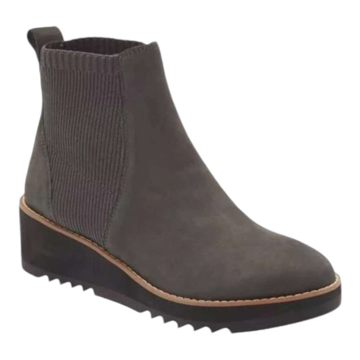 Eileen Fisher NWOB Lilou Nubuck Recycled Stretch Knit Bootie  *NEW WITHOUT BOX* EILEEN FISHER LILOU BOOTIE main image 0