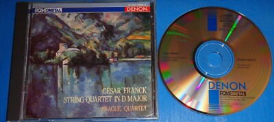Prague Quartet FRANCK String Quartet in D Major - Denon CD