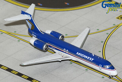 #ad GeminiJets 1:400 Midwest Airlines Boeing 717 200 N920ME GJMEP1488 IN STOCK $47.96