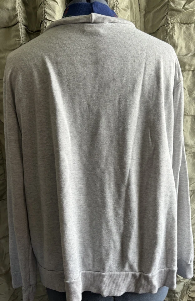 Vintage Pullover Sweat Shirt Bird Lovers 1X Hummingbirds Cottage Core Retro - Image 3 of 4