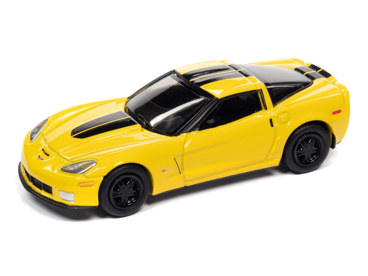 2021 Johnny Lightning *CLASSIC GOLD 4B* Yellow 2012 Chevy Corvette