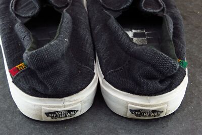 VANS Shoes Sz 6.5 M Black Loafer Fabric Men 721277 | eBay display picture 3