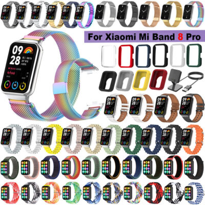 Armband /PC TPU Case für Xiaomi Mi Band 8 Pro Smart Watch Uhrenarmband Ersatz