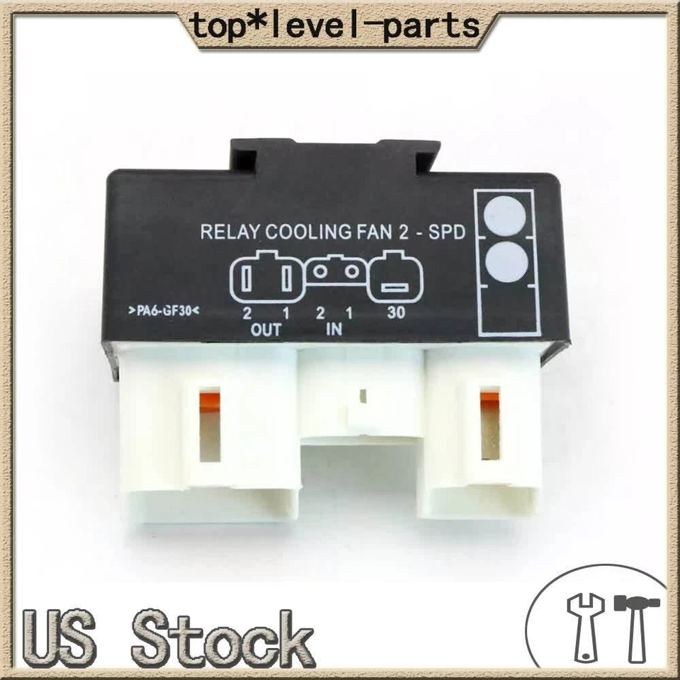 NUEVO Se adapta a Volvo 740 850 940 960 C70 S70 Piezas Ventilador de refrigeración Interruptor Relé Foto 3 de 4