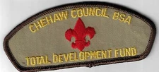 Chehaw Council TA-3 Total Development Fund DBR Bdr. [GT-894]