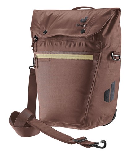 deuter Mainhattan 17 + 10 Fahrradtasche Raisin - Desert braun beige Neu - Bild 2 von 6