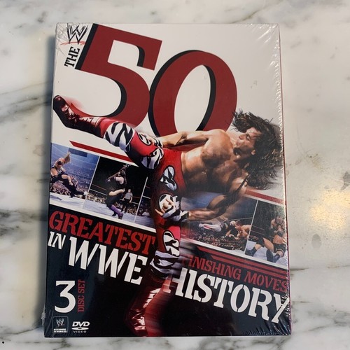 WWE: The 50 Greatest Finishing Moves in WWE History 3 Disc Set NEW - 第 1/2 張圖片