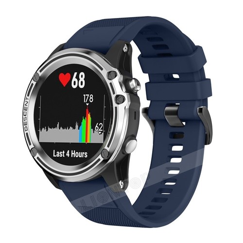 Per Garmin Fenix 3 5 5S 5X Plus 6X 7 7 7X cinturino da polso in silicone facile vestibilità - Foto 19 di 57