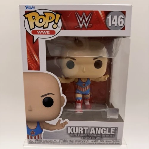 Funko Pop WWE  KURT ANGLE #146 Vinyl Wrestling Figure