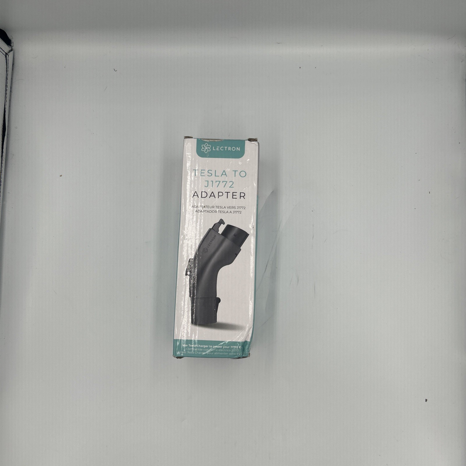 Lectron Tesla to J1772 Charging Adapter 48A 250V EV Charger Black OB