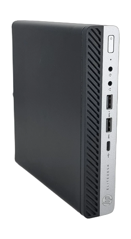 HP EliteDesk 705 G5 Micro PC, Ryzen 5 PRO 3400GE, 8GB RAM, 256GB SSD, Win 11 - Image 4 of 4