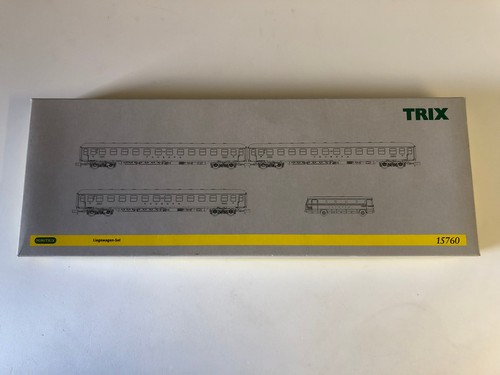 Trix 15760 | Liegewagen-Set | Spur N | 1:160 | Touropa DB | Zustand: Gebraucht