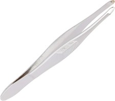 Trim Blunt Tip Tweezers with Textured Grip