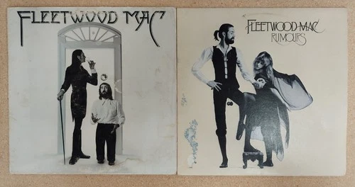 Fleetwood Mac Vinyl Record LP Lot of 2 Rumours, Self Titled Both VG 1975 1977