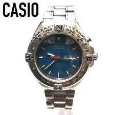 Casio Timber Cruiser TIC-130 Day Date Watch Used with New Battery