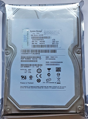 1 TB SATA IBM System Storage 44X2459 7200RPM 16MB HDD 3.5'' intern Festplatte Neu
