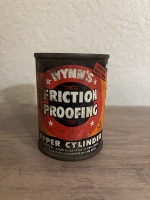Vintage Wynn's Friction Proofing Upper Cylinder Lube Oil Can