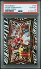 2024 Panini Select Field Level Patrick Mahomes II #469 Zebra Prizm PSA 10