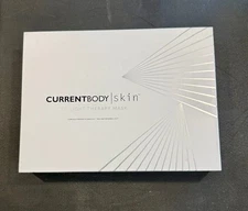 CurrentBody Skin LED RED Light Therapy Mask - Red & Infrared Light- Unsealed Box