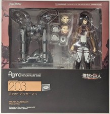 figma Attack On Titan: Mikasa Ackerman #203 Action Figure Japan Import