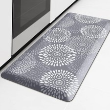 Kitchen Mat Waterproof Kitchen Rugs for Floor Cushioned Anti-Fatigue Mat