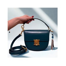 Kassandre Paris Leather Crossbody Bag New With Tags