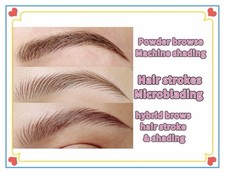 PMU Brow Guide cards A4 Waterproof Brow Style Cards for PMU Artists Salons