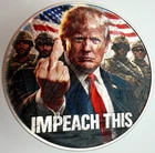 Trump Impeach This! American Silver Eagle 1oz .999 Limited Ed Silver Dollar Coin