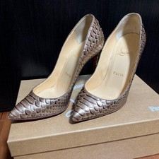 Christian Louboutin Python Pumps Size EU35/US5 Genuine Leather