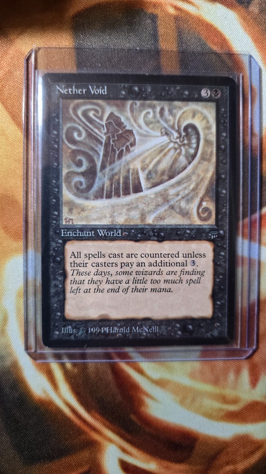 Magic The Gathering; Nether Void Legends, NM to LP Condition- English