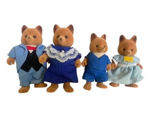Calico Critters Sylvanian Maple Town Fox Family Epoch
