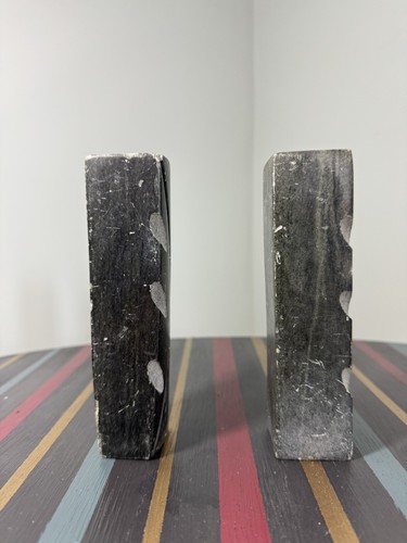 Vanessa Rangisse Hand Carved Stone Candle Holders Signed - Picture 12 of 22